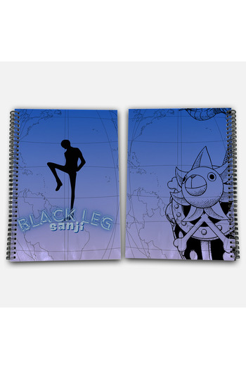 Define Moyas One Piece Sanji Unlined A4 School Notebook 72 Sheets Model 2 - Straw Hat Series