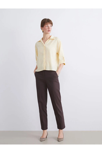 LC Waikiki High Waist Cigarette Women's Trousers