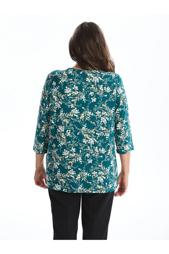 LC Waikiki V-Neck Floral Women's Blouse
