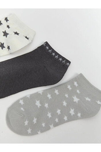 LC Waikiki Patterned Women's Booties Socks 5-Pack