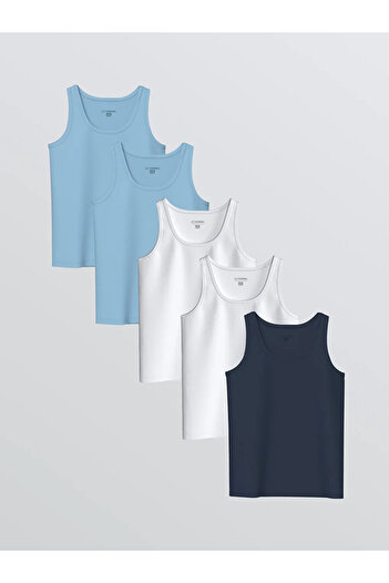 LC Waikiki Crew Neck Boys' Athlete Pack of 5