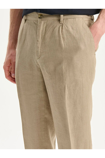 LC Waikiki Standard Fit Linen Men's Trousers