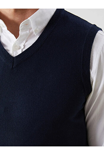 LC Waikiki V-Neck Men's Knitwear Vest