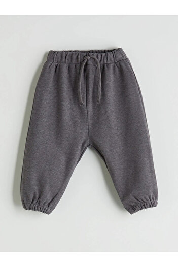 LC Waikiki Crew Neck Long Sleeve Printed Baby Boy T-Shirt and Sweatpants Set of 2