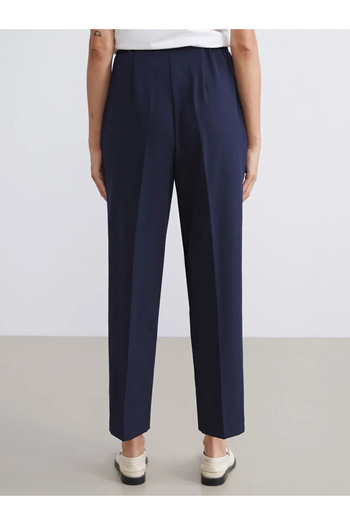 LC Waikiki Women's Pleated Trousers with Elastic Waist