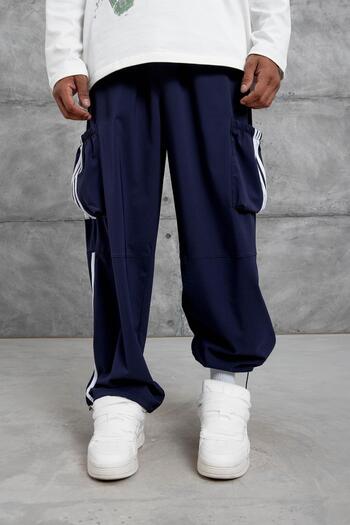 NOMARC Navy Blue Pocket Detailed Sweatpants