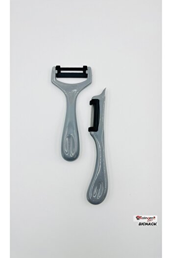 Solingen Original Peeler Set of 2 Gray