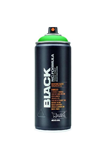 Montana Cans Black Spray Paint High Quality 400ml