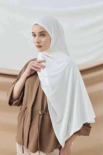 EM&FA TEKSTİL Plain Combed Cotton Shawl