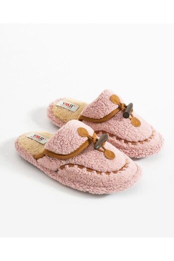 STOCON Women's Home Slippers Plush Slippers Dowry and Bundle Slippers No Sound Thick Sole Stc1155