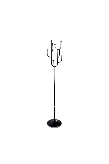 Generic Iron clothes hanger with black base