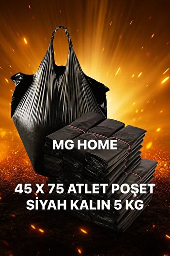 MG HOME 5 kg 45X75 Athlete Bag Thick Durable Goods Transport Large Market Bag Trash Bag Garbage Bag