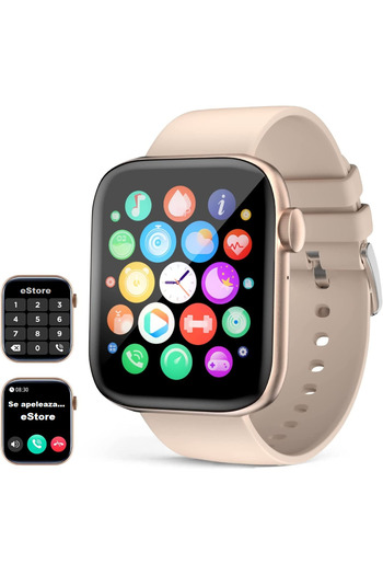 SmartVibe smart kinder vibe DT WATCH XIII Smartwatch Watch Always ON Display 1.9" UltraHD, Receive/Make Calls, GPS Route Trac