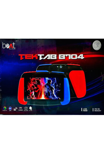 BOAT TEKTAB B704 Gaming Tablet – 8GB RAM, 256GB Storage, 5G, IPS Display, Dual Color Design