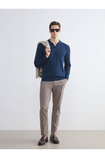 LC Waikiki Create Your Style from Uzg Store |   Polo Neck Men's Knitwear Sweater
