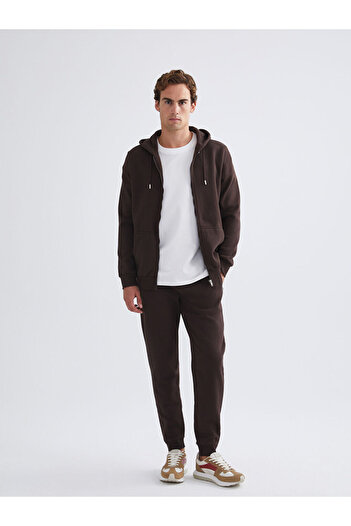 LC Waikiki Create Your Style from Uzg Store |   Hooded Long Sleeve Men's Zippered Sweatshirt