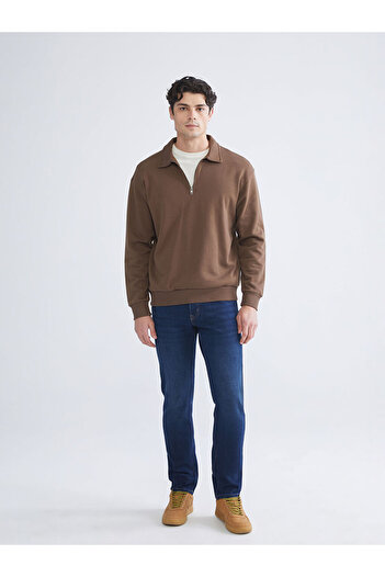LC Waikiki Polo Neck Men's Sweatshirt