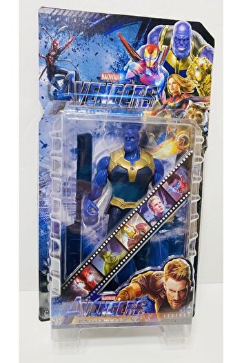 ÇEŞİT SEPETİM Children's Development Toys Thanos Figure Toy Light-Up 16cm Heroes Character Girls Boys Kids Toy