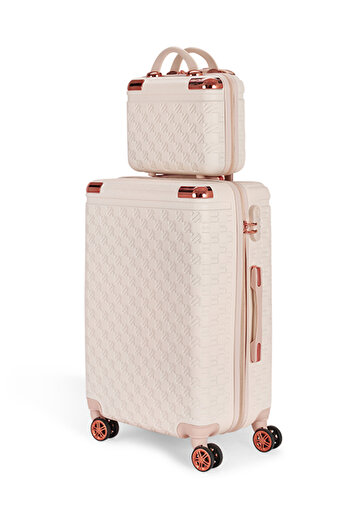 LİMRA 5-piece ABS luggage set with wheels, solid and strong design