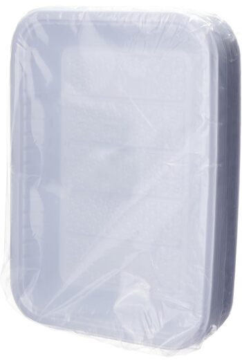 Hotpack Hotpack Disposable Plastic Plates 50 Pieces V3, Large White