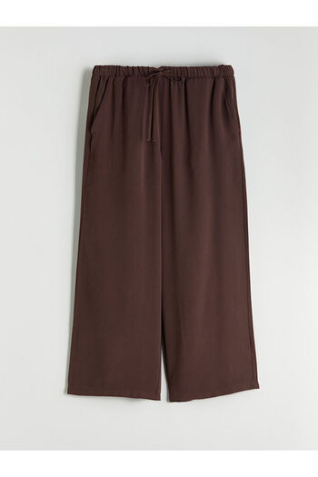 LC Waikiki Quality Parts from Celebi Store |   Wide Leg Women's Trousers with Elastic Waist