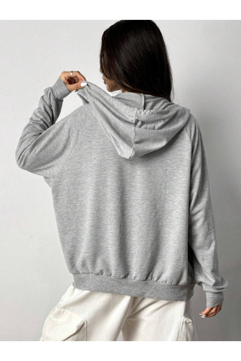 COHERENT Unisex Cardigan Hello Kity Special Printed Winter Oversize Hooded Zippered Cardigan with Pocket Detail
