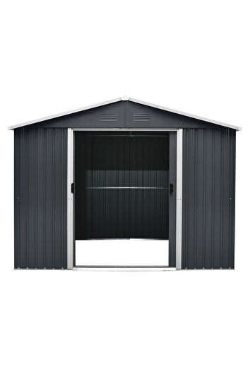 Martin Corturi Evenimente Garden storage shed LL YX56 - 2.5m³ - 131 x 194 x 184 cm anthracite