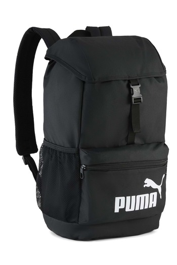 Puma Phase Hooded 091736 Unisex Backpack Black-White