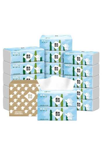 modi Soft Facial Tissues 136 White Sheets X 3 Ply, Pack Of 30