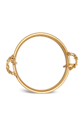 Karaca Vilma Decorative Gold Tray 50X40X5 cm