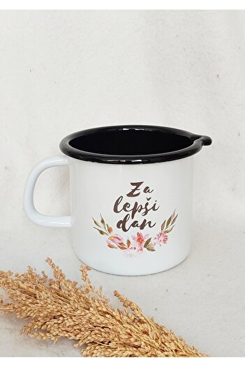 EBRULİEMAYE Za Lepsi and Emaye Milk Pot Sauce Pot 1.5 Liter Egg Cooking Pot