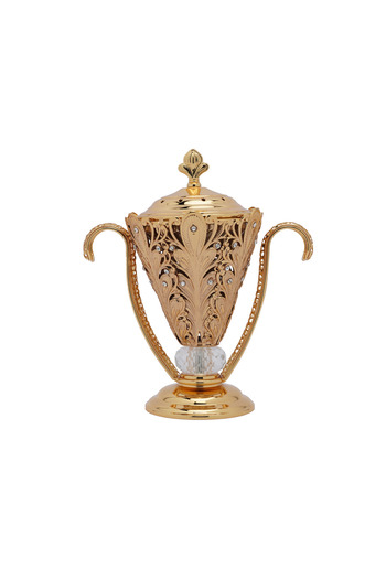 SQUALO Golden incense burner