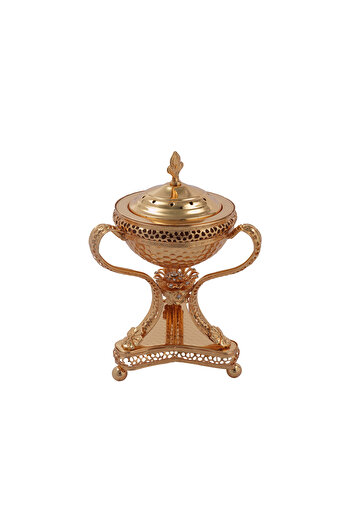 SQUALO Golden incense burner