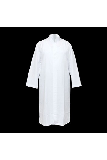 BERAT Cübbe - Imam's Robe - Prayer Robe - White Color - Size 4 - Simple Model - Prayer Clothing -