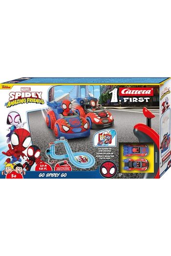 Carrera FIRST Spidey RC Race Track Set | 2.9m Track, 2 Players, Ages 3+ (Model 20063050)