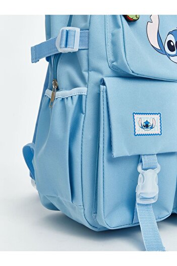 LC Waikiki LCW ACCESSORIES Stitch Baskılı Kız Çocuk Sırt Çantası