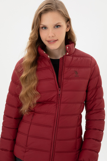 U.S. Polo Assn. Women's Burgundy Coat 50312005-Vr014