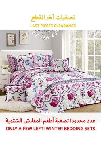 Generic طقم لحاف مخملي ناعم، طقم فراش ناعم مكون من 4 قطع، مقاس مفرد 160×210 سم