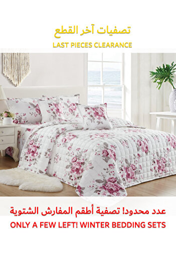 Generic طقم لحاف مخملي ناعم، طقم فراش ناعم مكون من 4 قطع، مقاس مفرد 160×210 سم