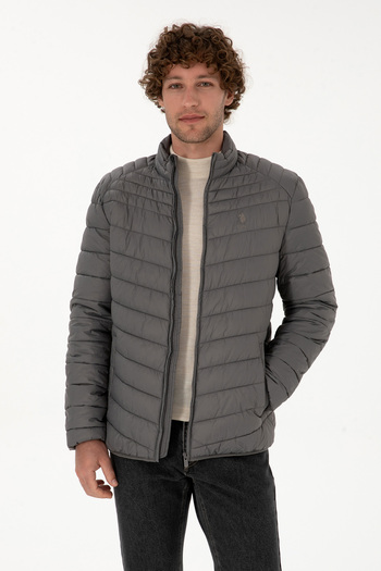 U.S. Polo Assn. Men's Gray Coat 50312001-Vr024
