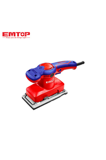 EMTOP 320W Electric Sander – Finishing Sanding with a Durable Aluminum Base and Professional Precision for All Surfaces
