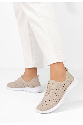 B T Shoes Khaki dámské polobotky Trinita