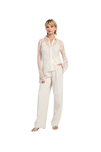 Guess Antoinette Women's Pink Slim Fit Shirt W5Yh58Whdy0-G133