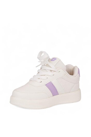 Tuğba Ortopedi 048 Orthopedic Girl's Preschool Beige/Lilac Sneaker