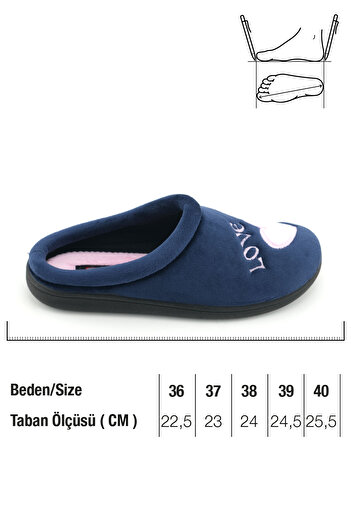 GEZER Women's Winter Embroidered Design Terry Cloth Pu Sole Comfortable Home Garden Gondola Slippers