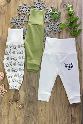 CemBebe 3-Pack Baby Pants Seasonal Triple Bottom Pants for Babies