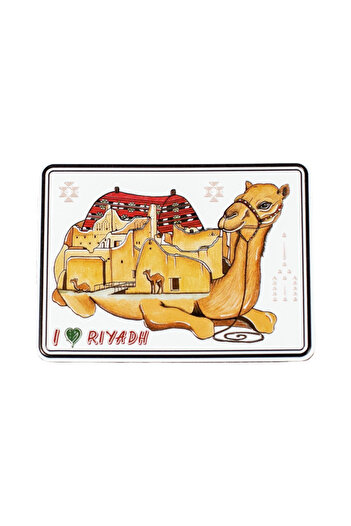 LURA souviners LURA Ad Diriyah Camel Magnet SOUVENIR