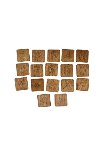 OEM Joc Personalizabil, HandyHands, educativ Montessori Calcule Matematice - 5 L x 5 H (cm), Da