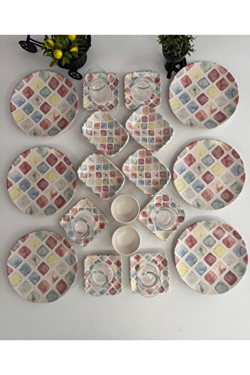 Keramika Team Breakfast 24 Pieces for 6 People Cloros