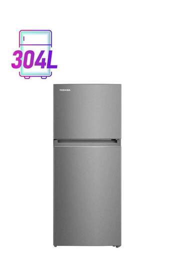 Toshiba Top Mount 2 Doors Refrigerator (14.5 CFT, 411 LTR),Inverter, Lixiu Grey, GR-RT559WE-PMU(49)